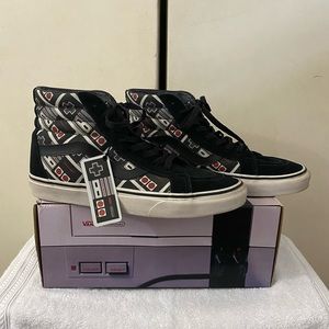 Vans X Nintendo SK8-HI Reissue Controller